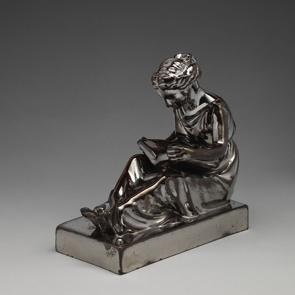 Bookend, Earthenware, lusterware, British (American market)