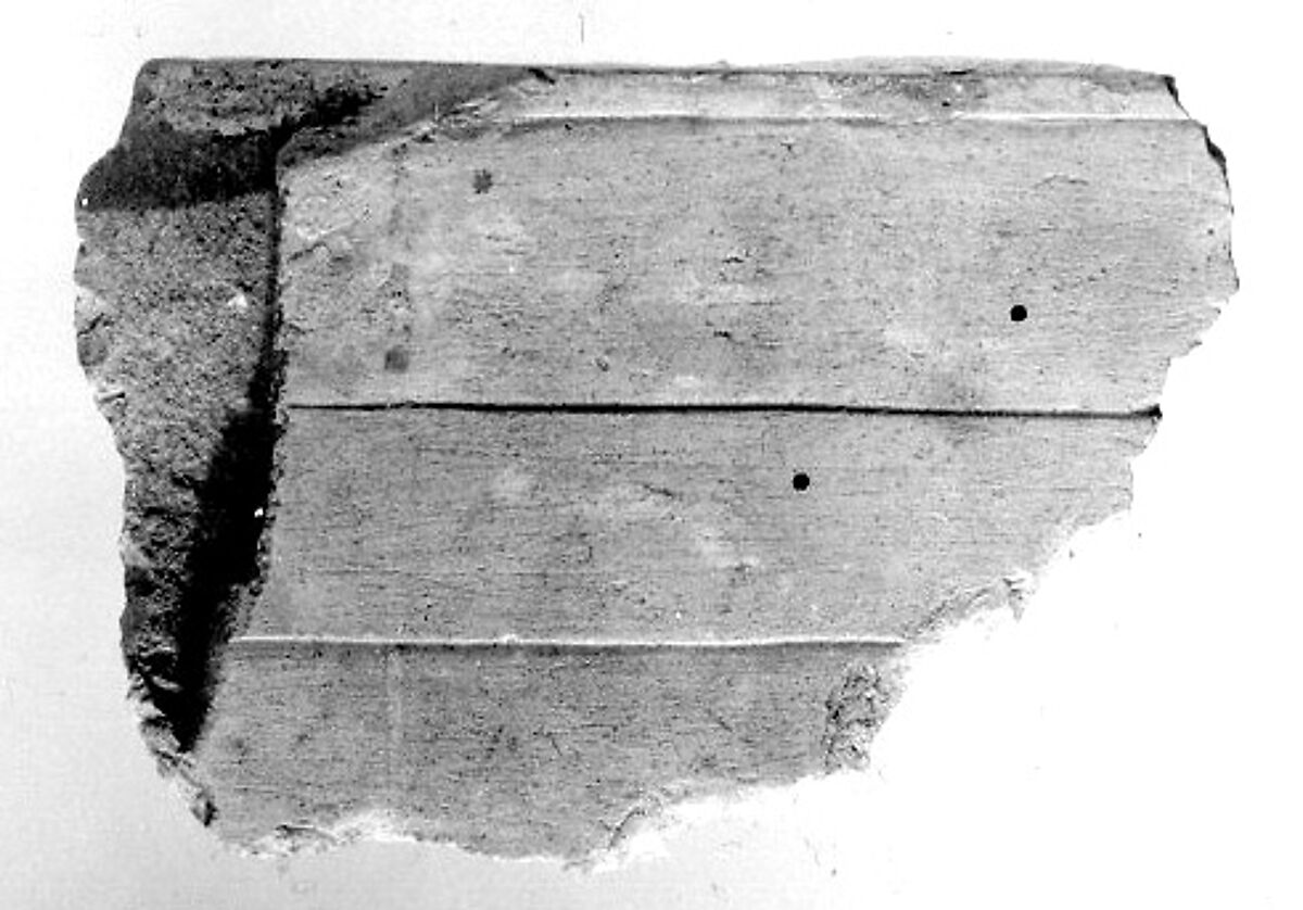 Relief fragment, tomb of Meketre, Limestone, paint