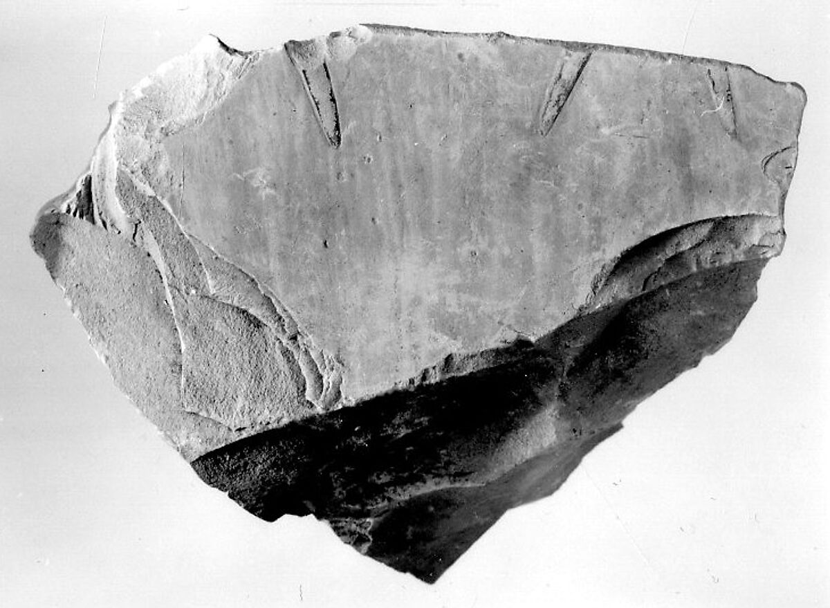 Relief fragment, tomb of Meketre, Limestone, paint 