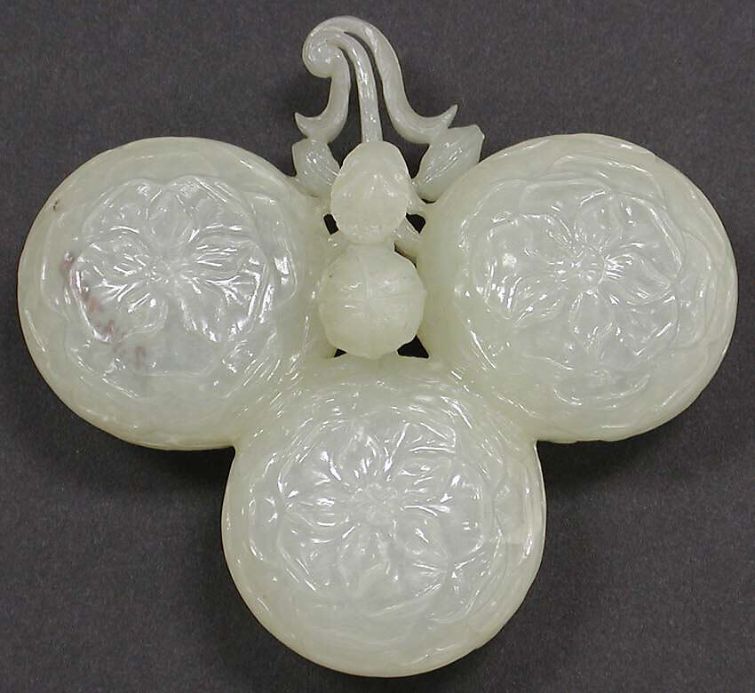 Box with cover, Jade (nephrite), India