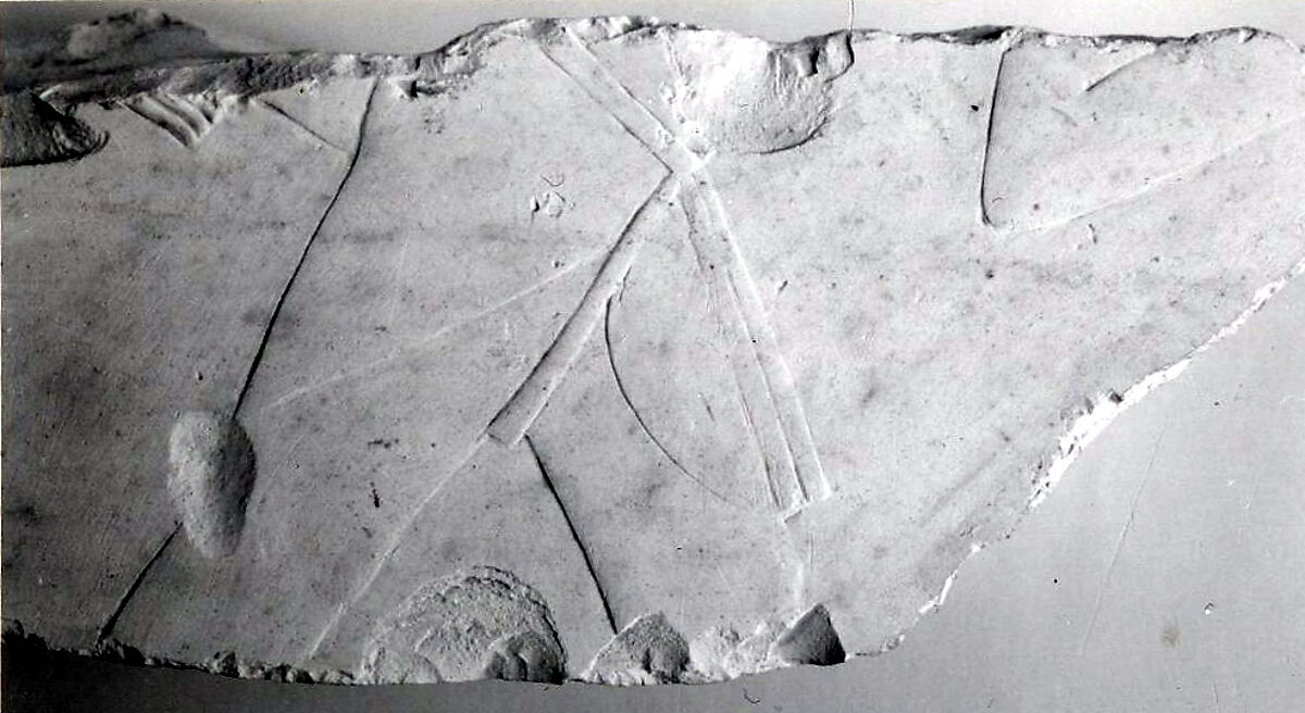 Relief fragment, tomb of Meketre, Limestone, paint 