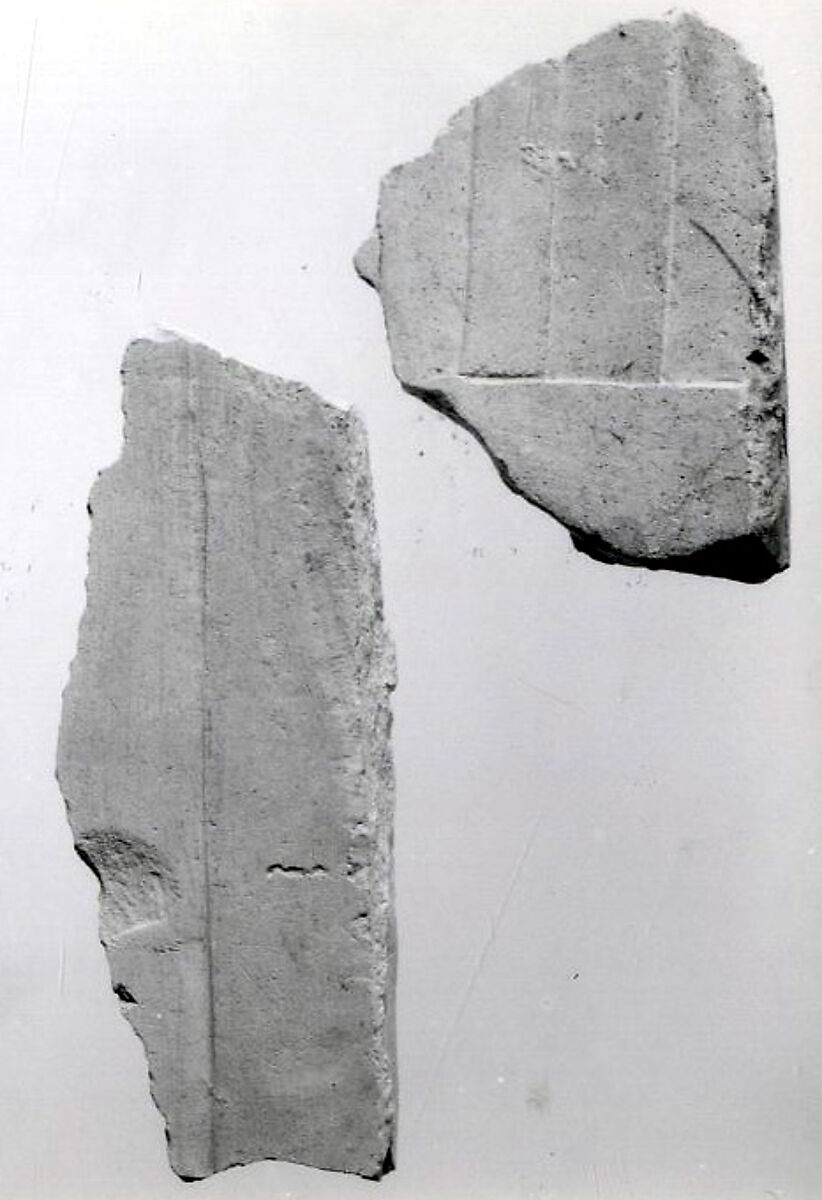 Relief fragment, tomb of Meketre, Limestone, paint 