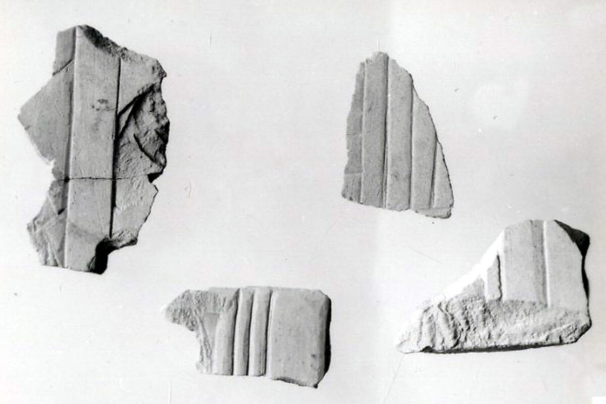 Relief fragment, tomb of Meketre, Limestone, paint 