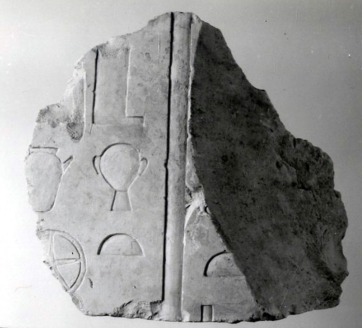 Relief fragment, tomb of Meketre, Limestone, paint 