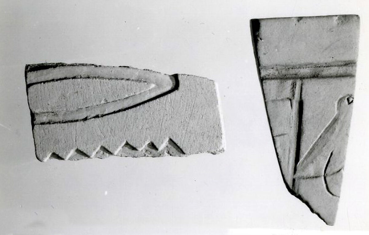 Relief fragment, tomb of Meketre, Limestone, paint 