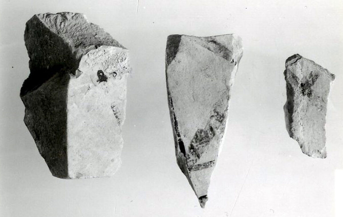 Relief fragment, tomb of Meketre, Limestone, paint 