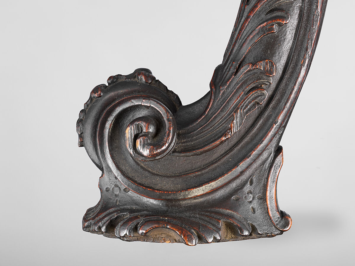 Slab table, Mahogany, black walnut, yellow pine; marble, American