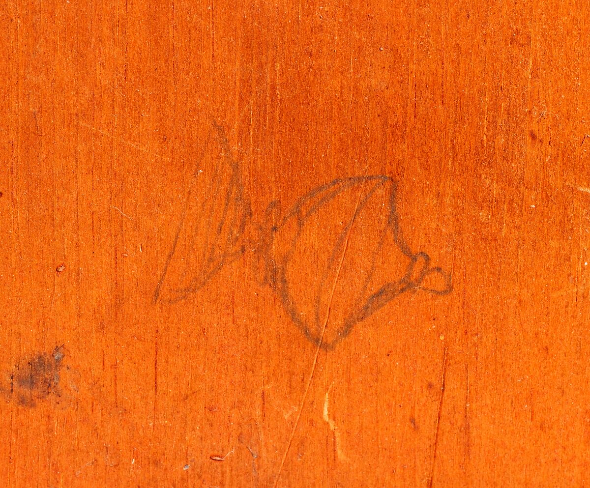 Pier table, Joseph B. Barry and Son (1757–1838), Mahogany, mahogany veneer, satinwood, amboyna, pine, gilt bronze with yellow poplar, American