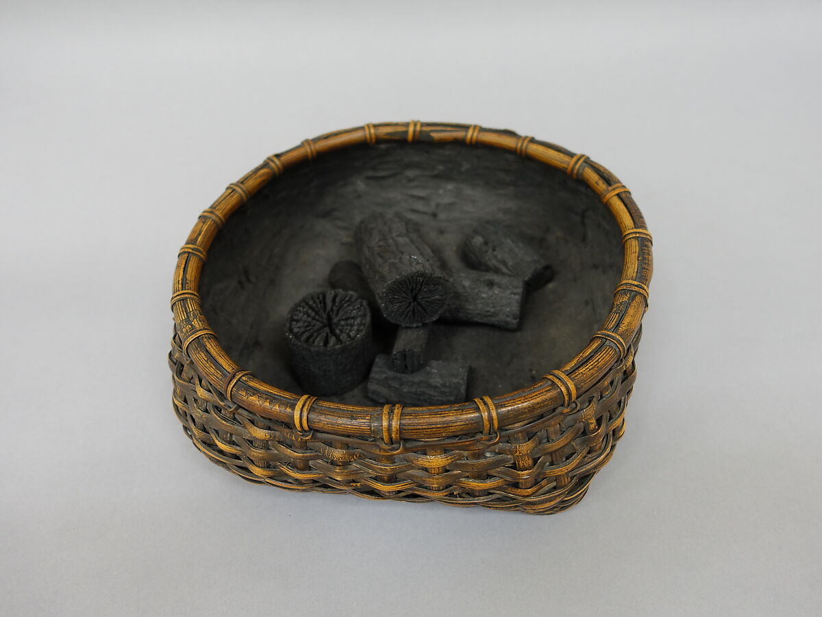 Charcoal Basket, Bamboo, Japan