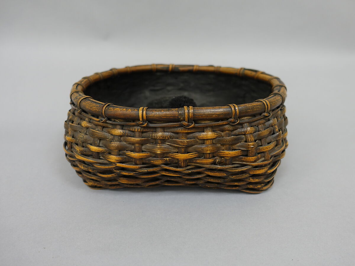 Charcoal Basket, Bamboo, Japan 