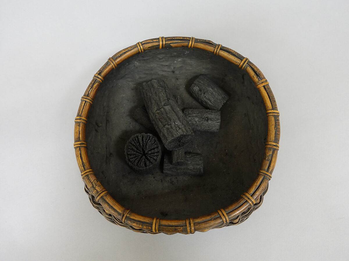Charcoal Basket, Bamboo, Japan
