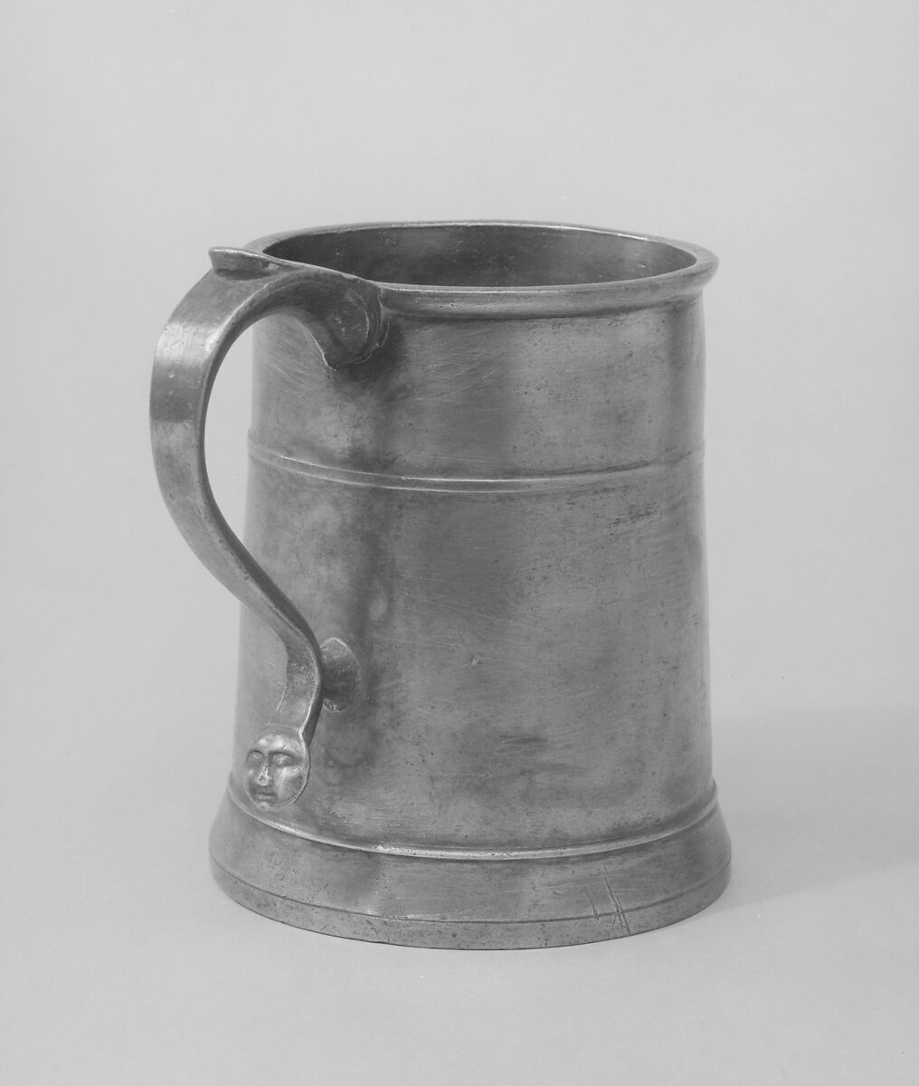 Pint Mug, Pewter, American 