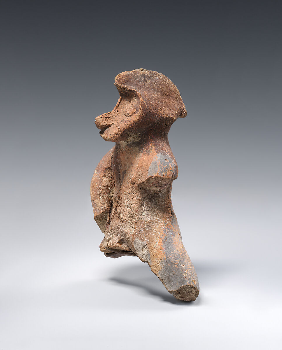 Figurine of a Man, Pottery; paint