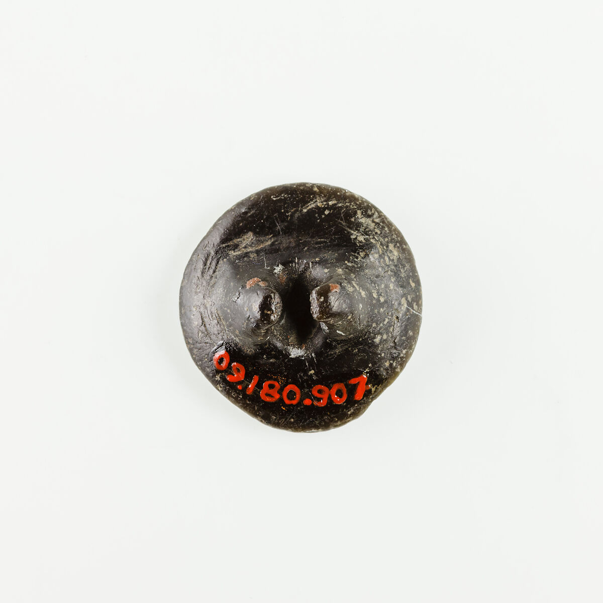 Button Seal, Black steatite
