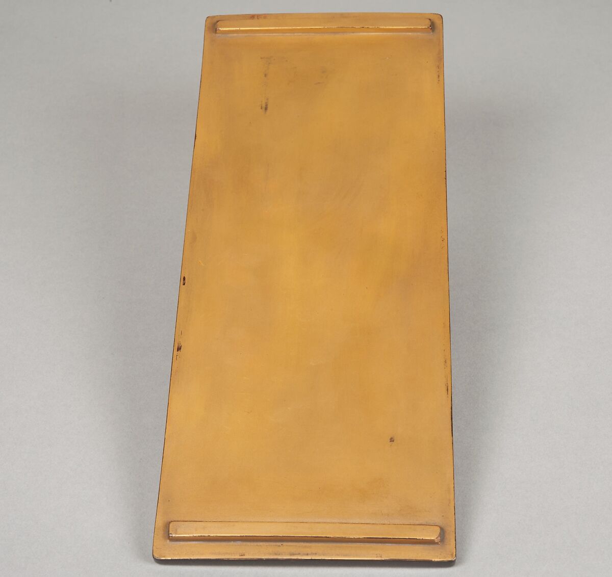 Writing Box with Design of Wild Pink by Fence, Gold maki-e with inlays of ivory and mother-of-pearl on black lacquer, Japan