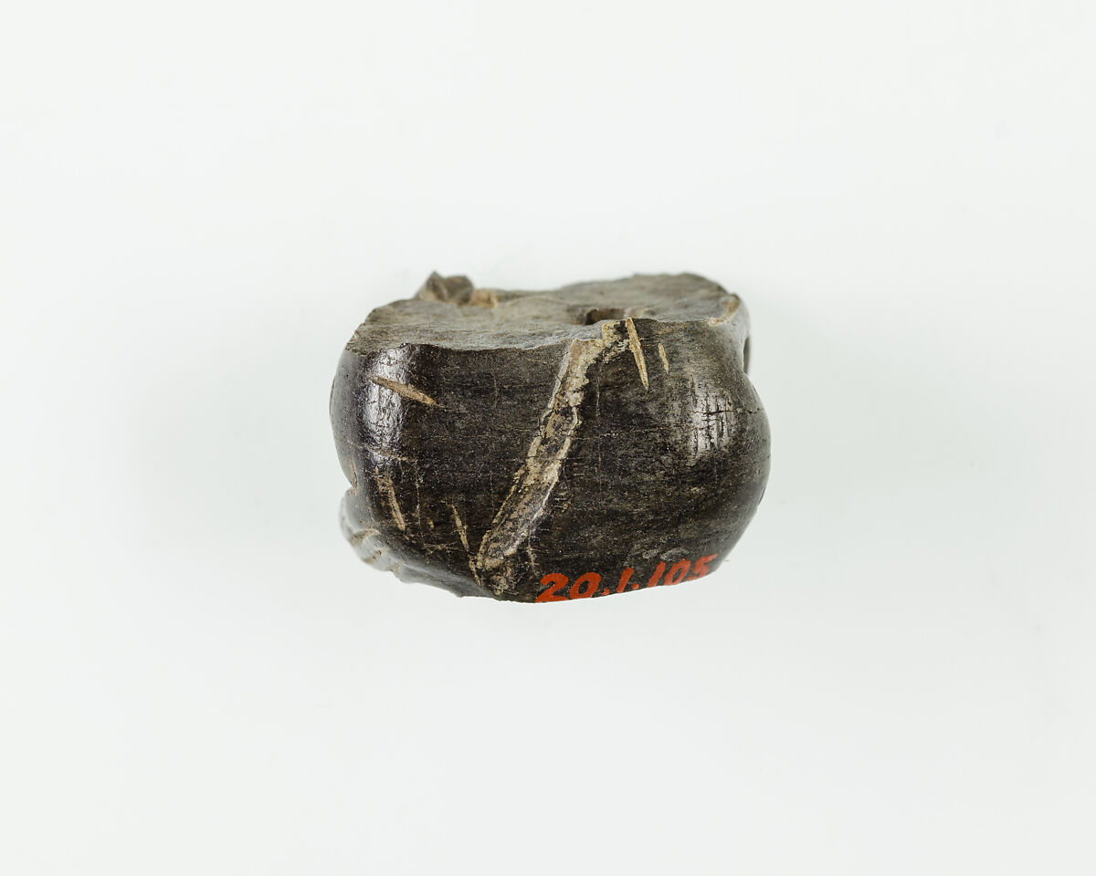 Seal-Amulet in the Shape of Heads, Steatite