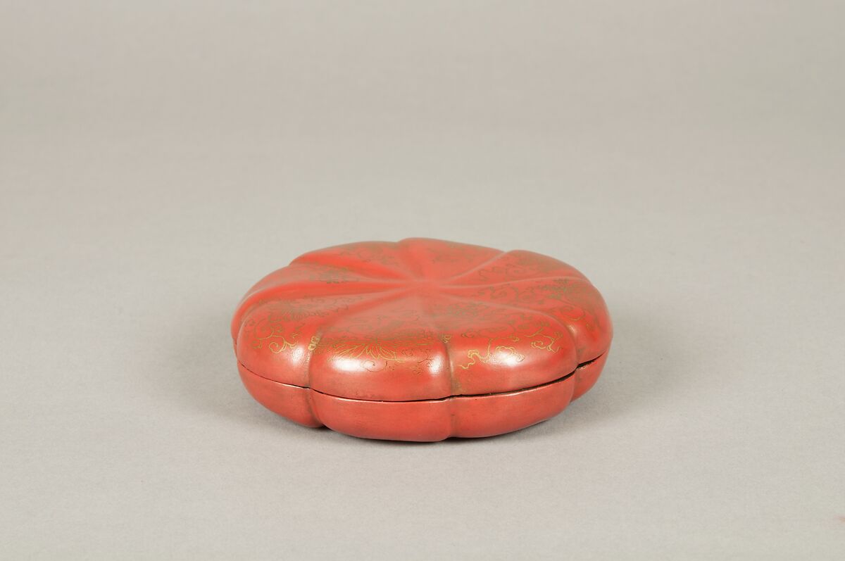 Incense Box, Lacquer, Japan