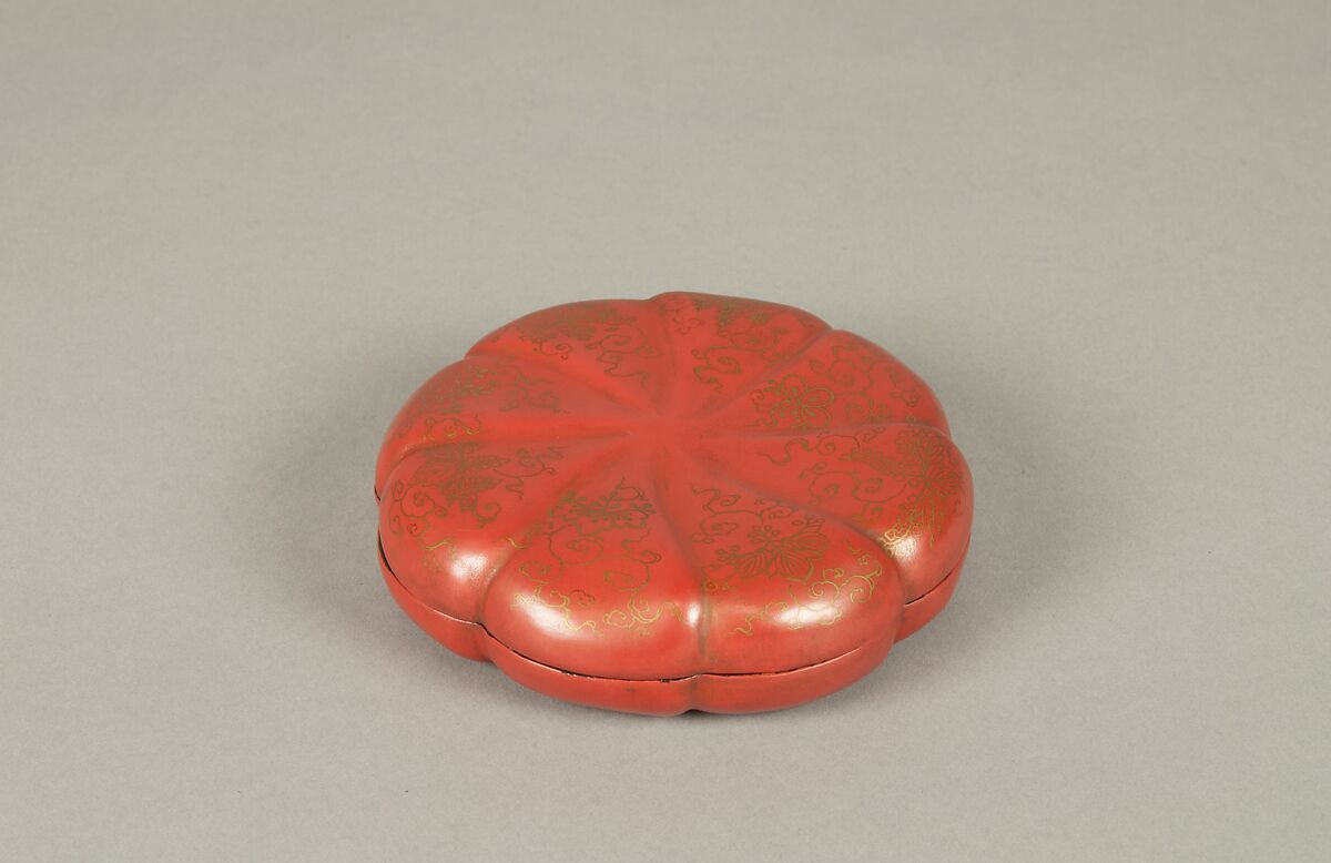 Incense Box, Lacquer, Japan 