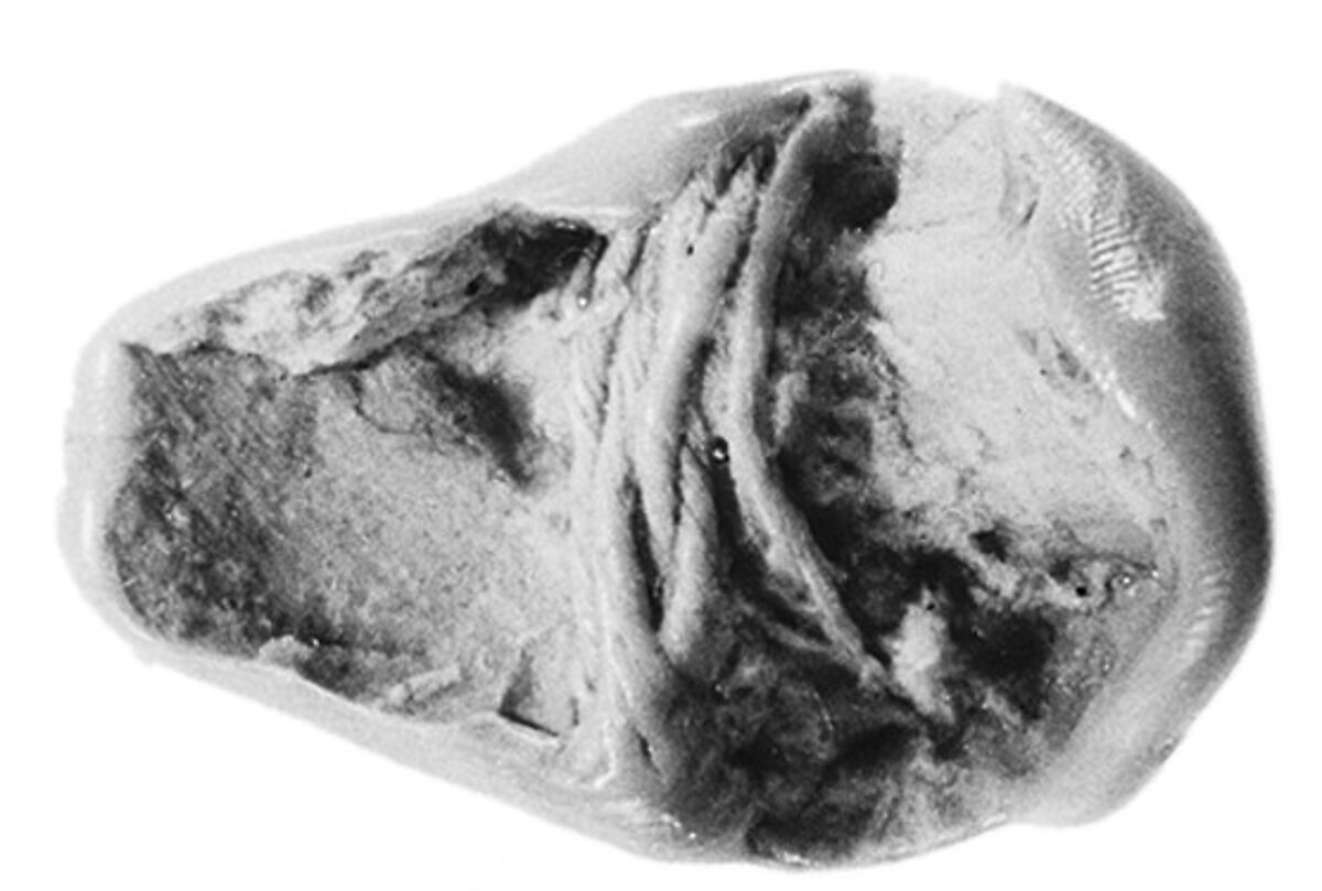 Sealing fragment, Clay (unfired)