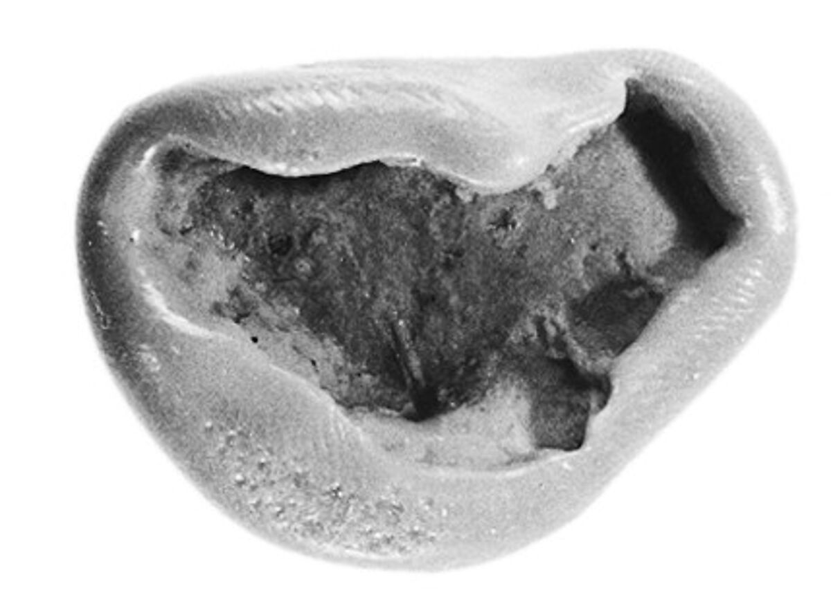 Sealing fragment, Clay (unfired)