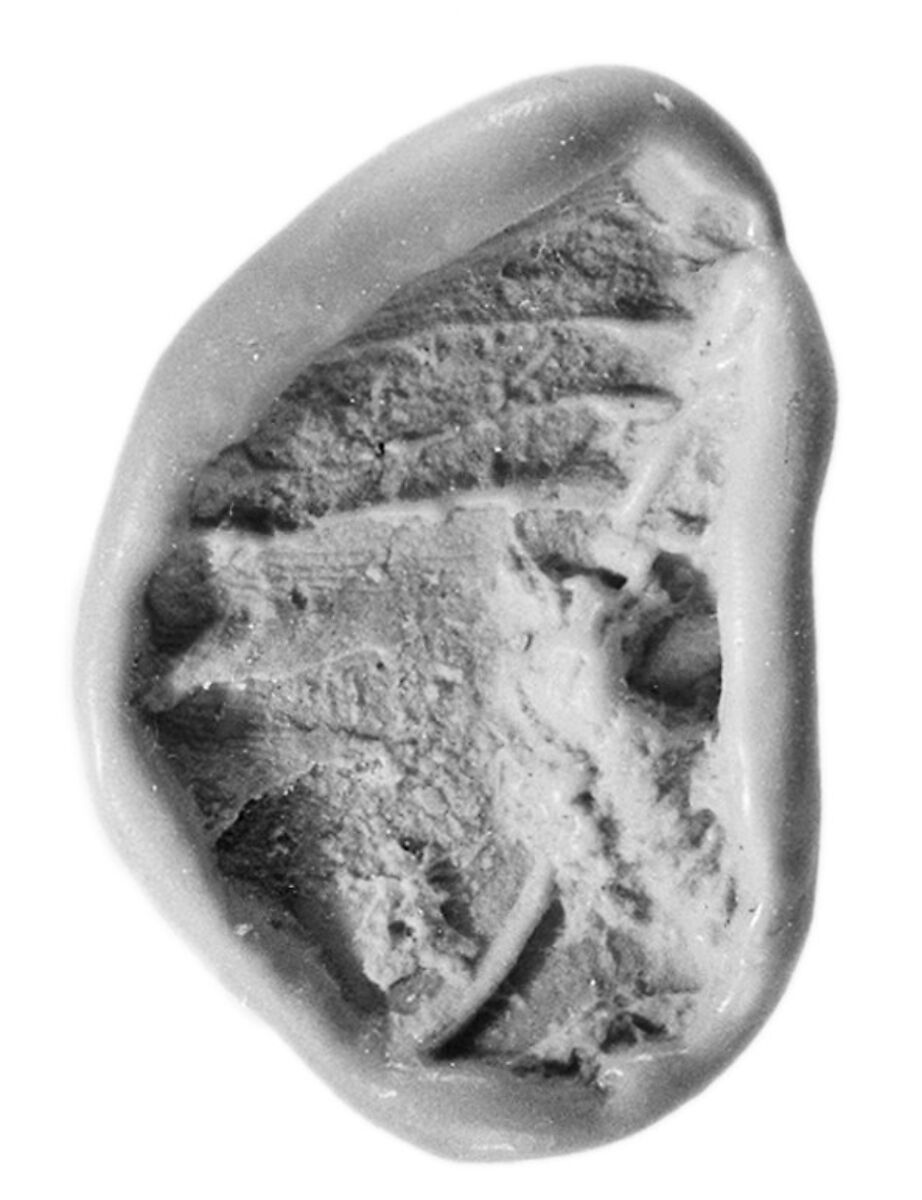 Administrative Seal, Clay (unfired)