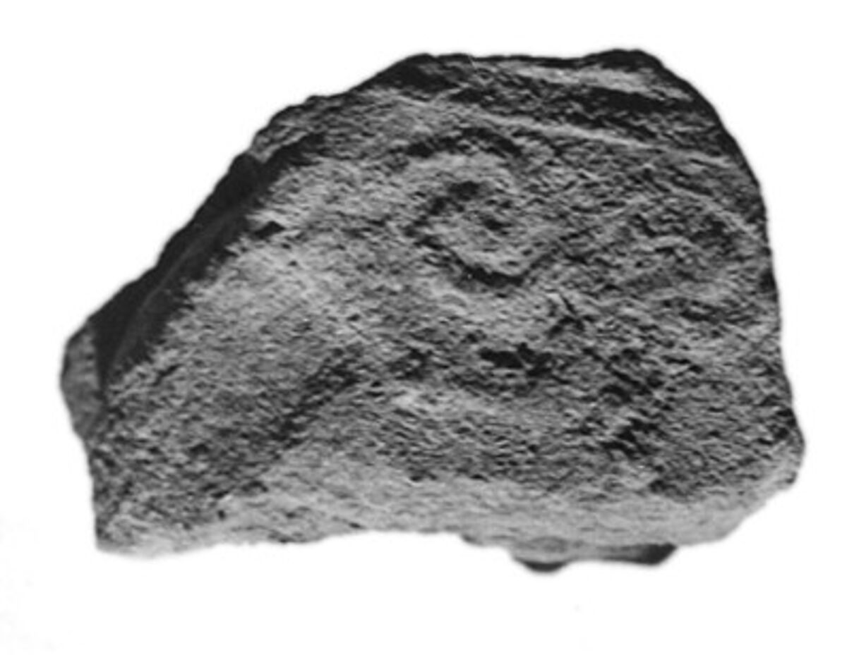 Sealing fragment, Clay (unfired) 