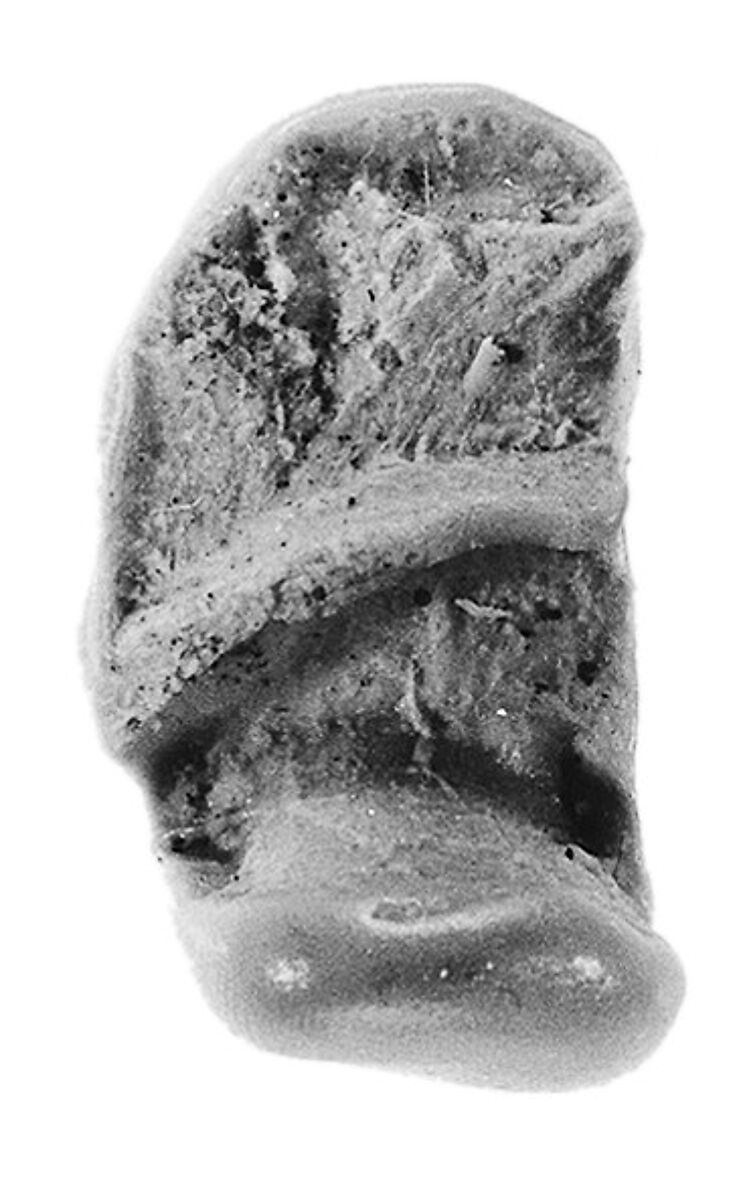 Sealing fragment, Clay (unfired)