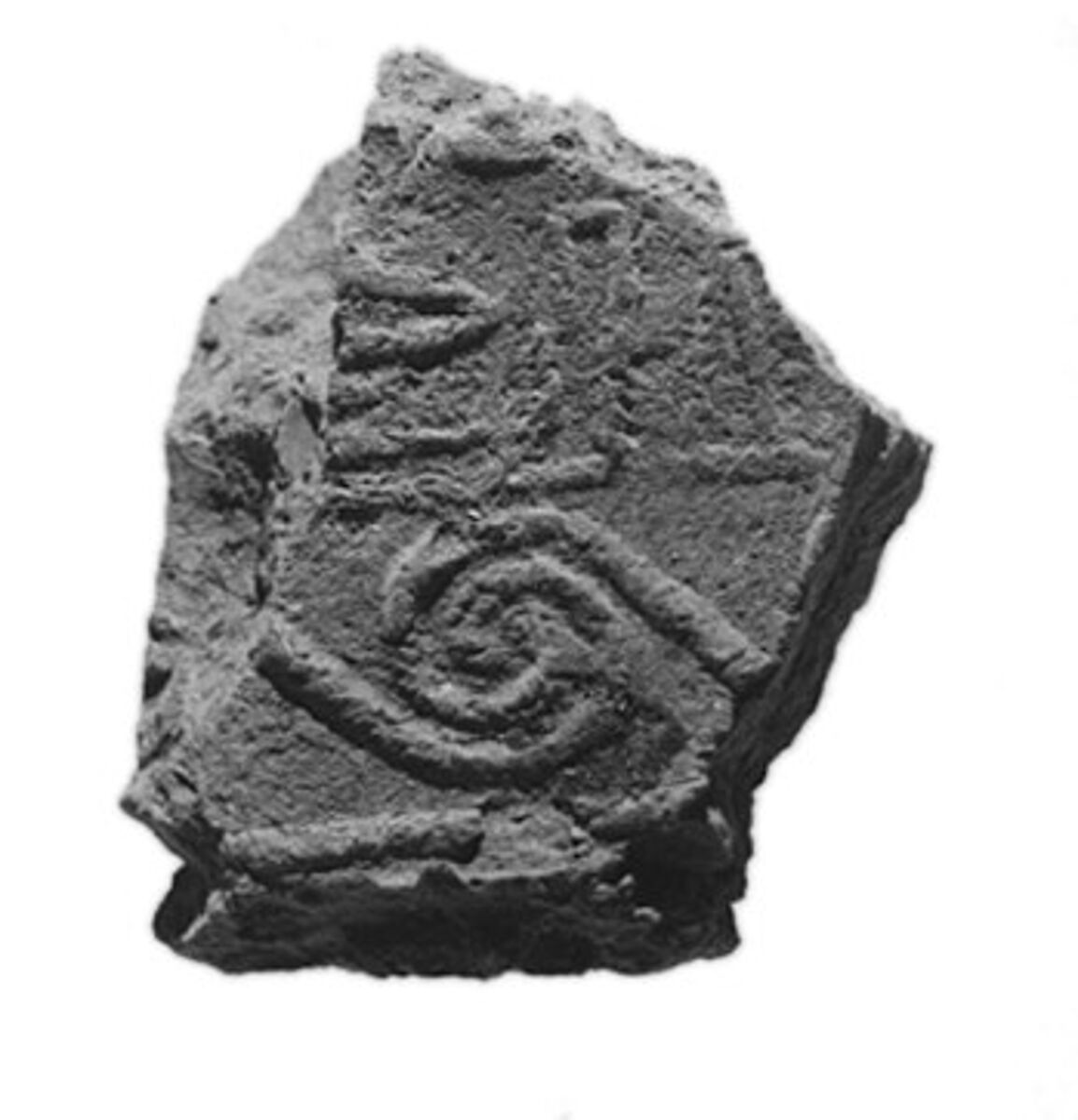 Sealing fragment, Clay (unfired) 