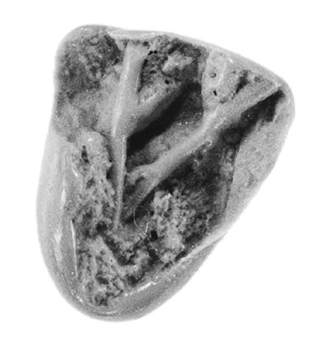 Sealing fragment, Clay (unfired)