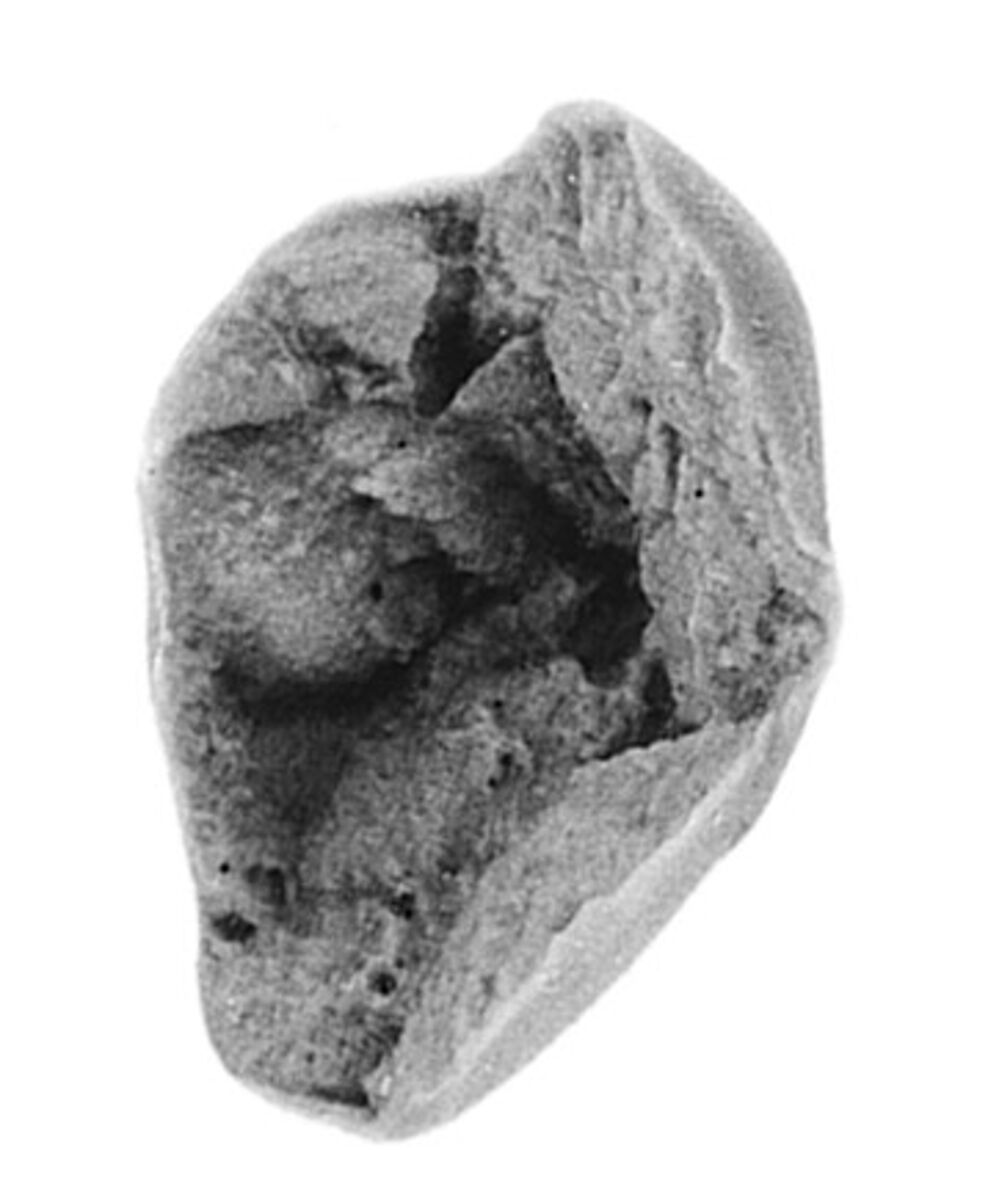 Sealing fragment, Clay (unfired)