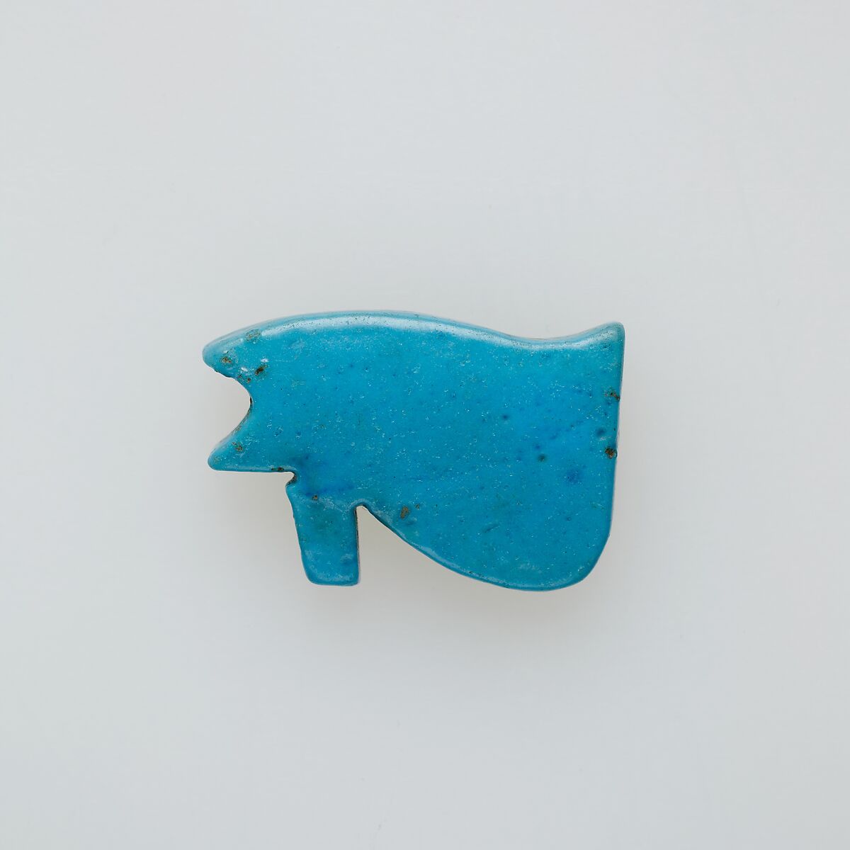 Wedjat eye amulet, Faience