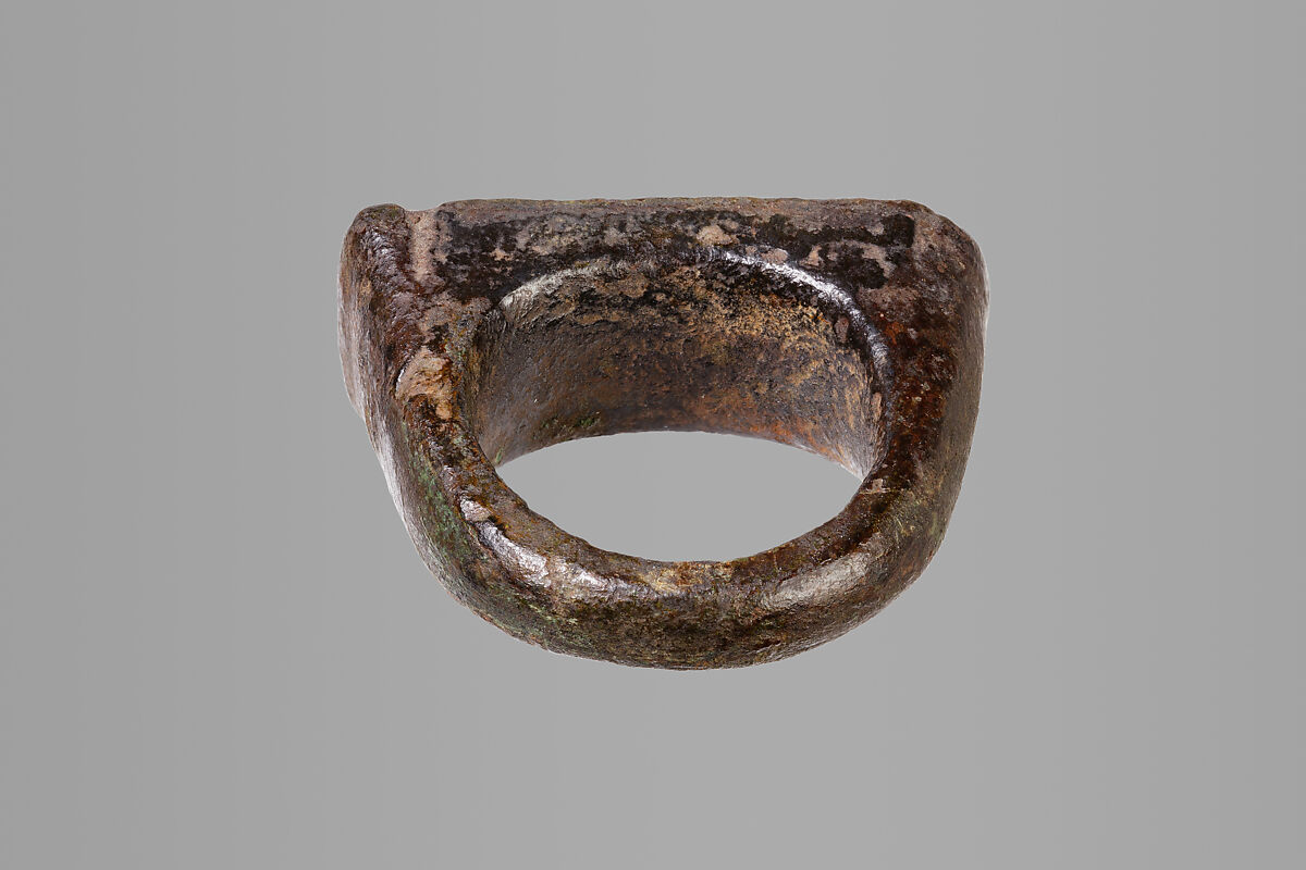 Ring of Seti II, Bronze or copper alloy
