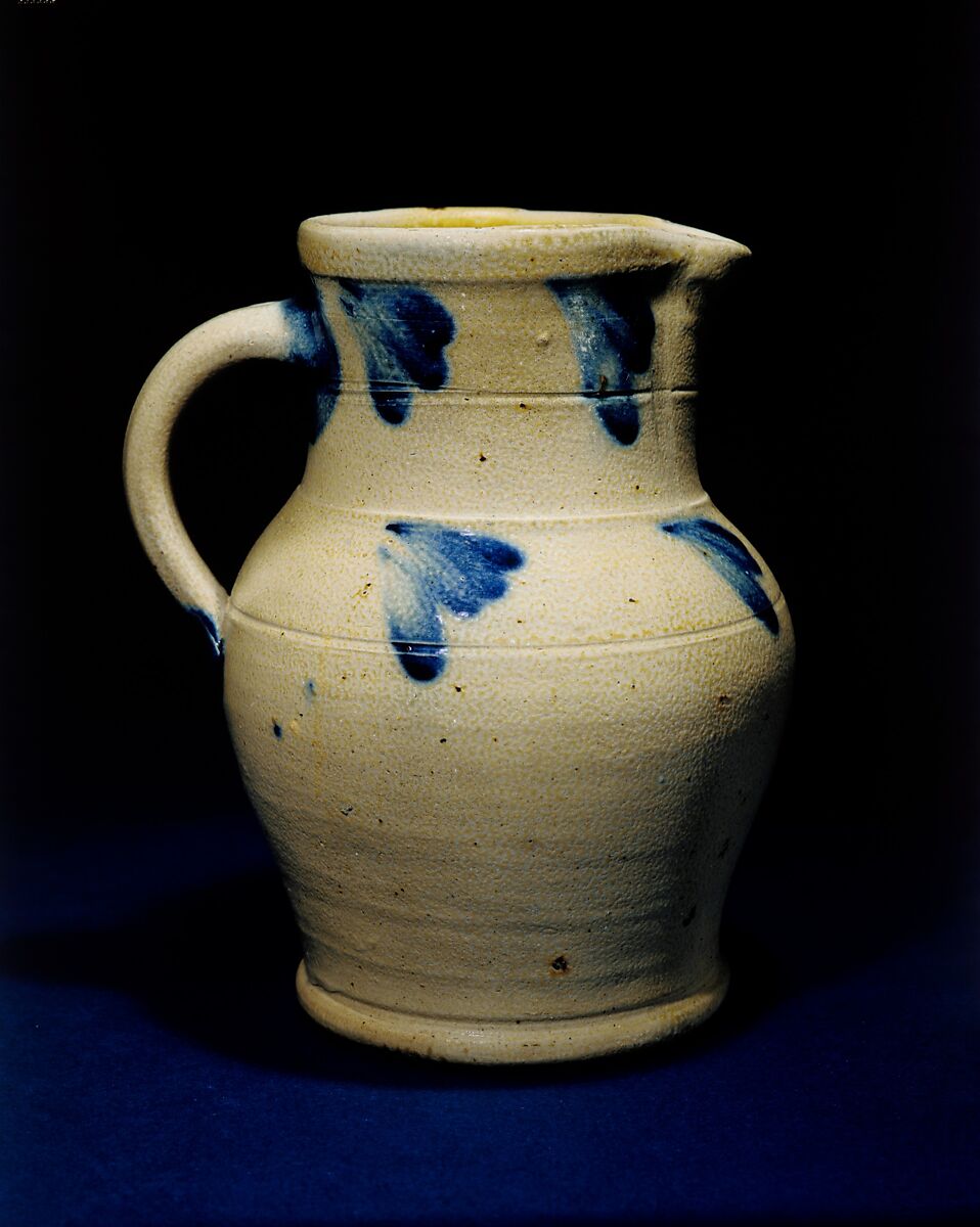 Pitcher, Stoneware, American 