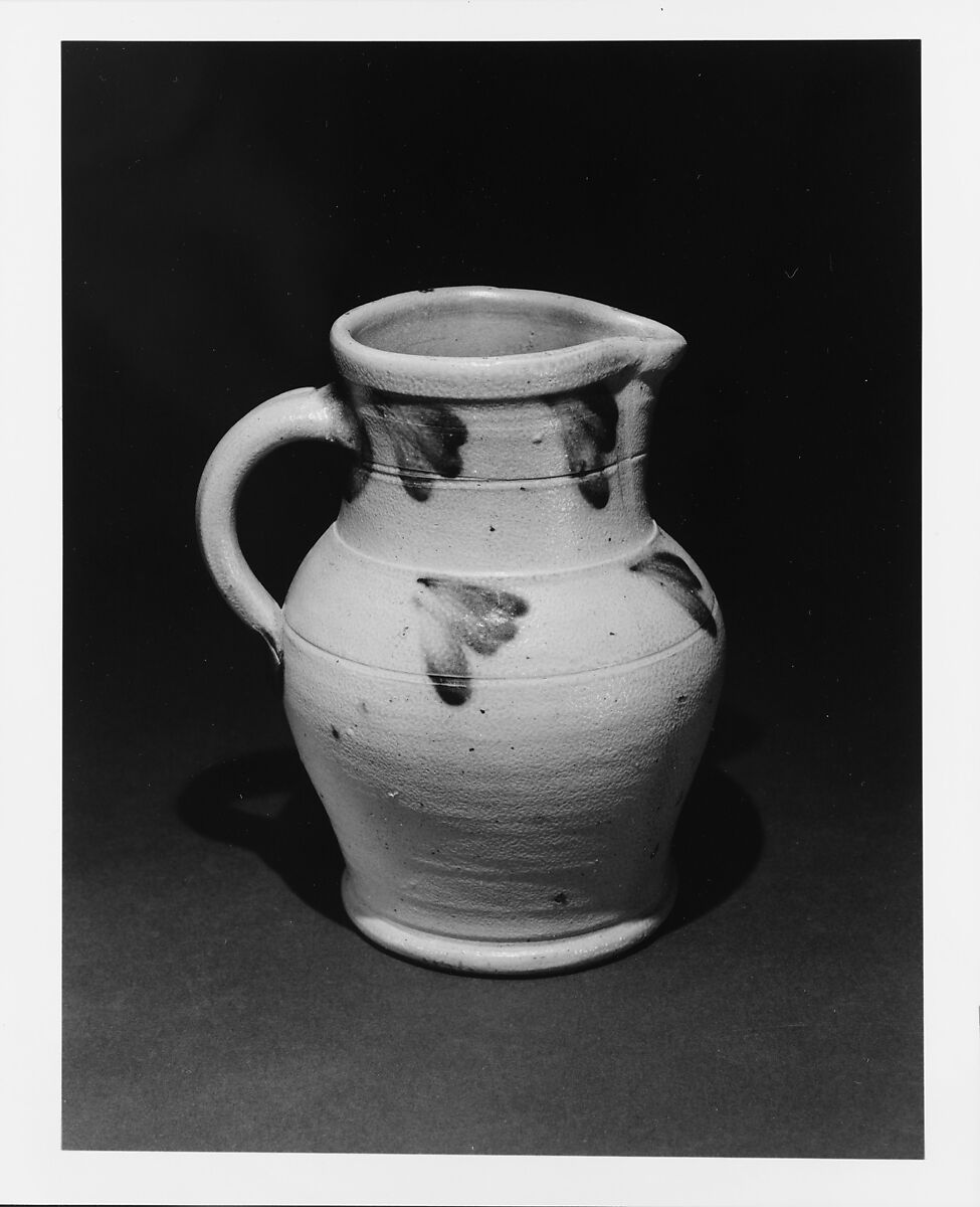 Pitcher, Stoneware, American