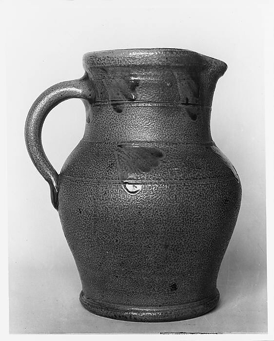 Pitcher, Stoneware, American