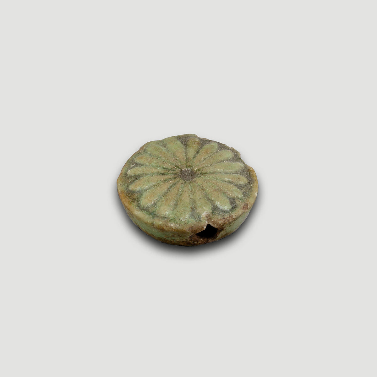 Tiles and ornaments from the palace of Ramesses II, Faience