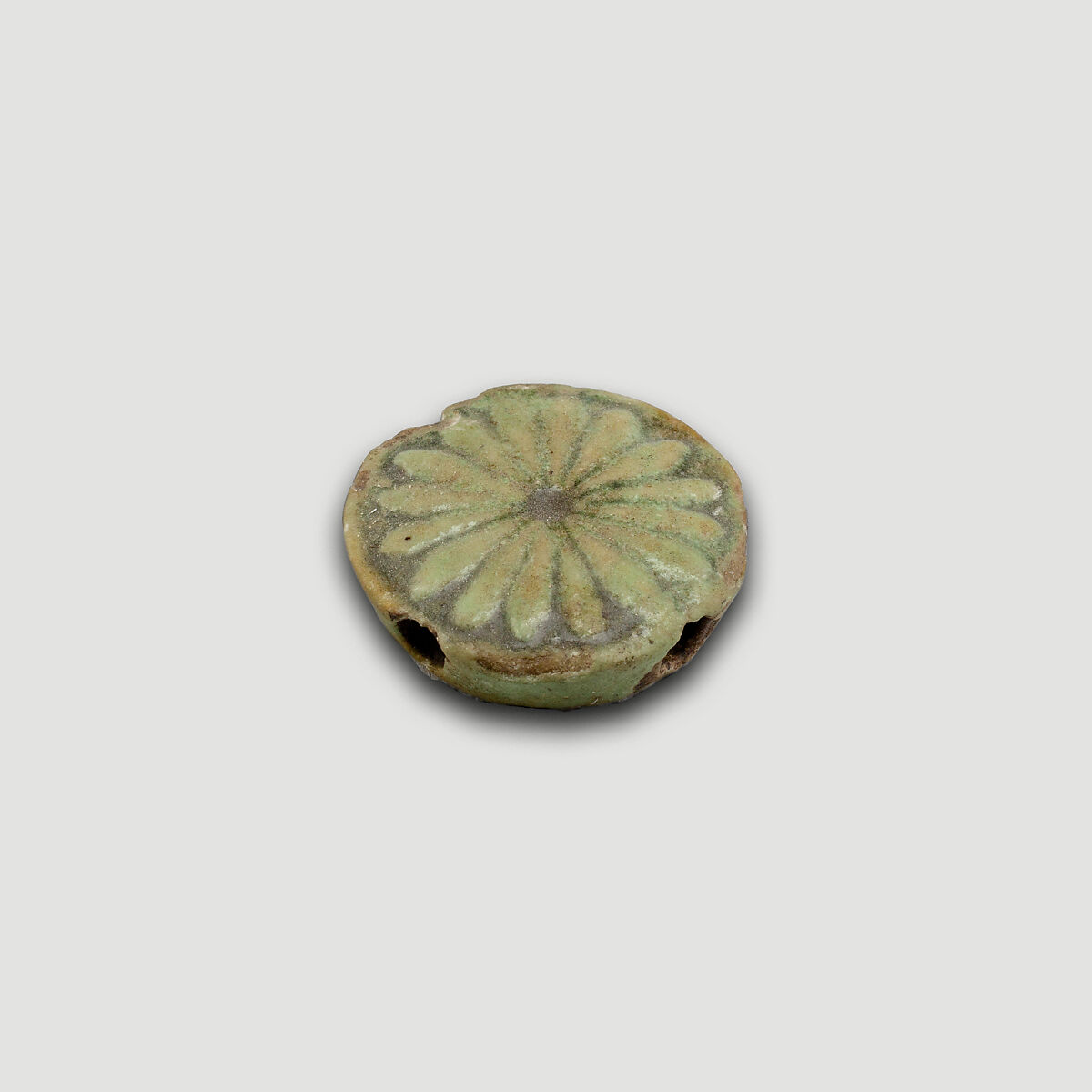 Tiles and ornaments from the palace of Ramesses II, Faience