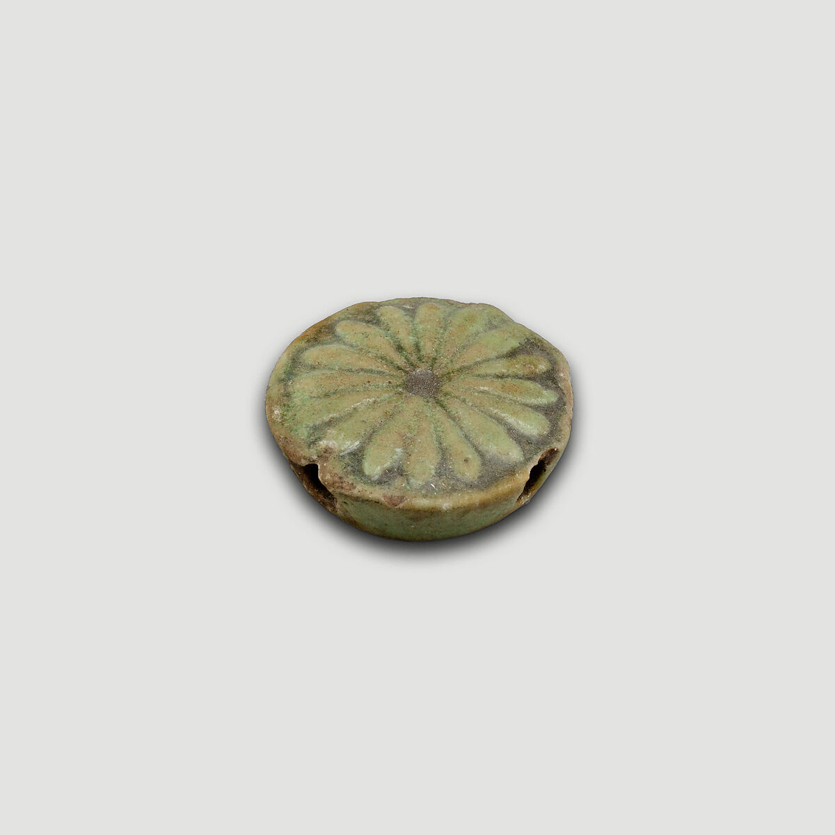 Tiles and ornaments from the palace of Ramesses II, Faience