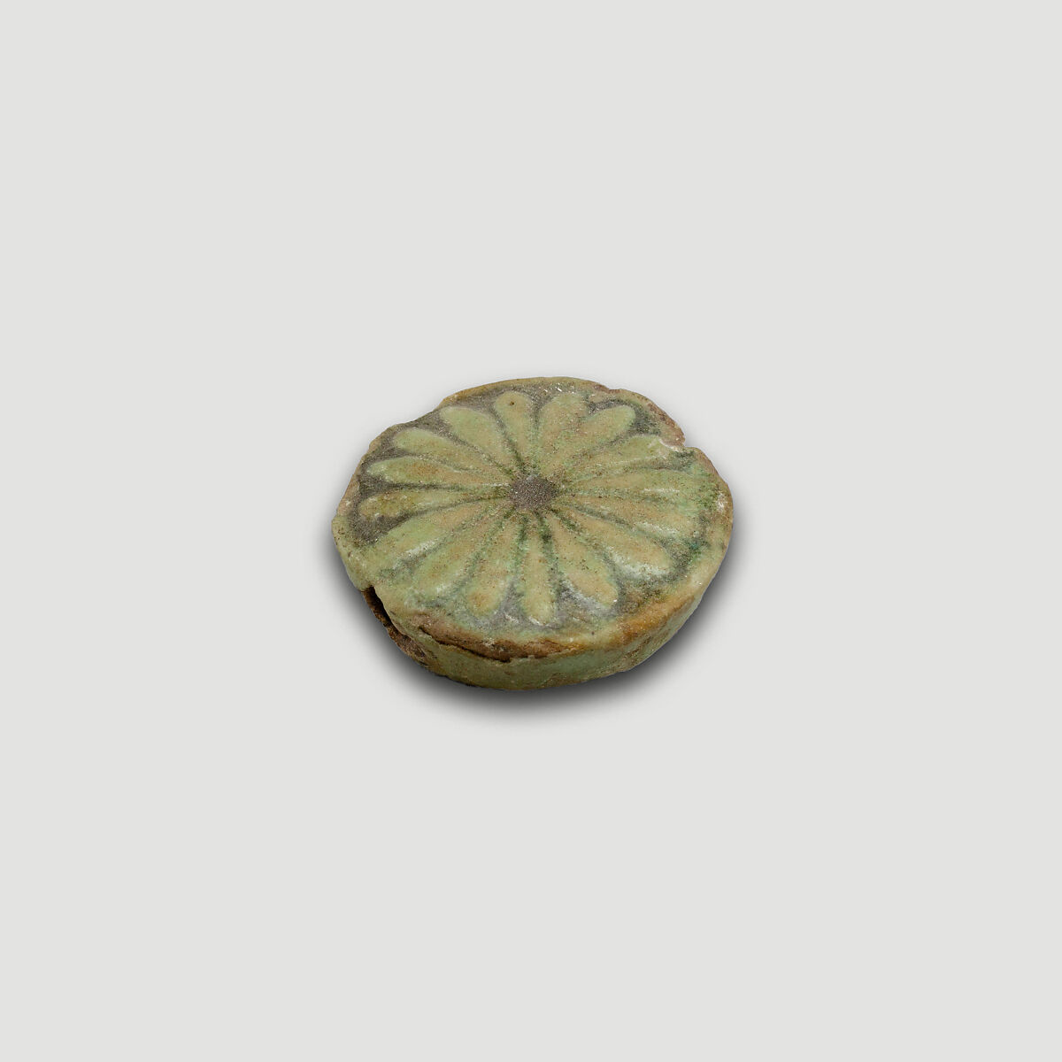 Tiles and ornaments from the palace of Ramesses II, Faience