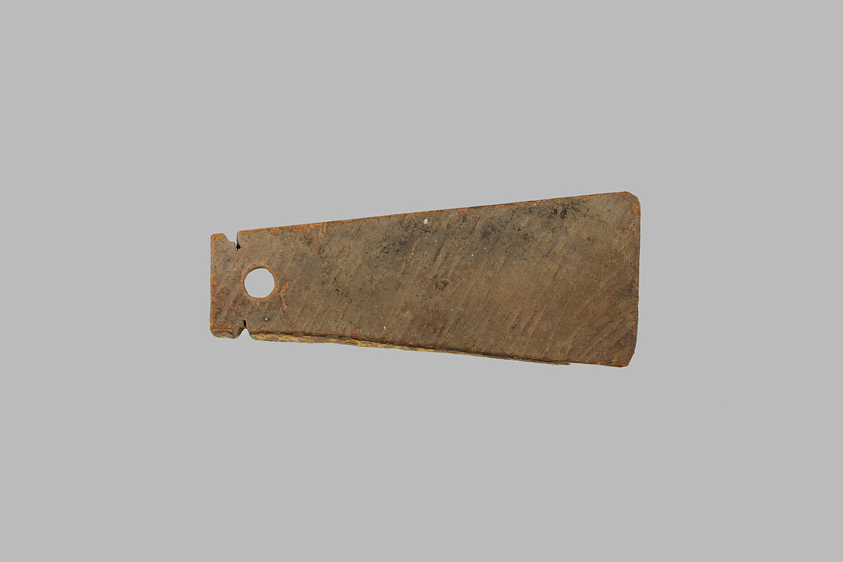 Mummy label, Wood 