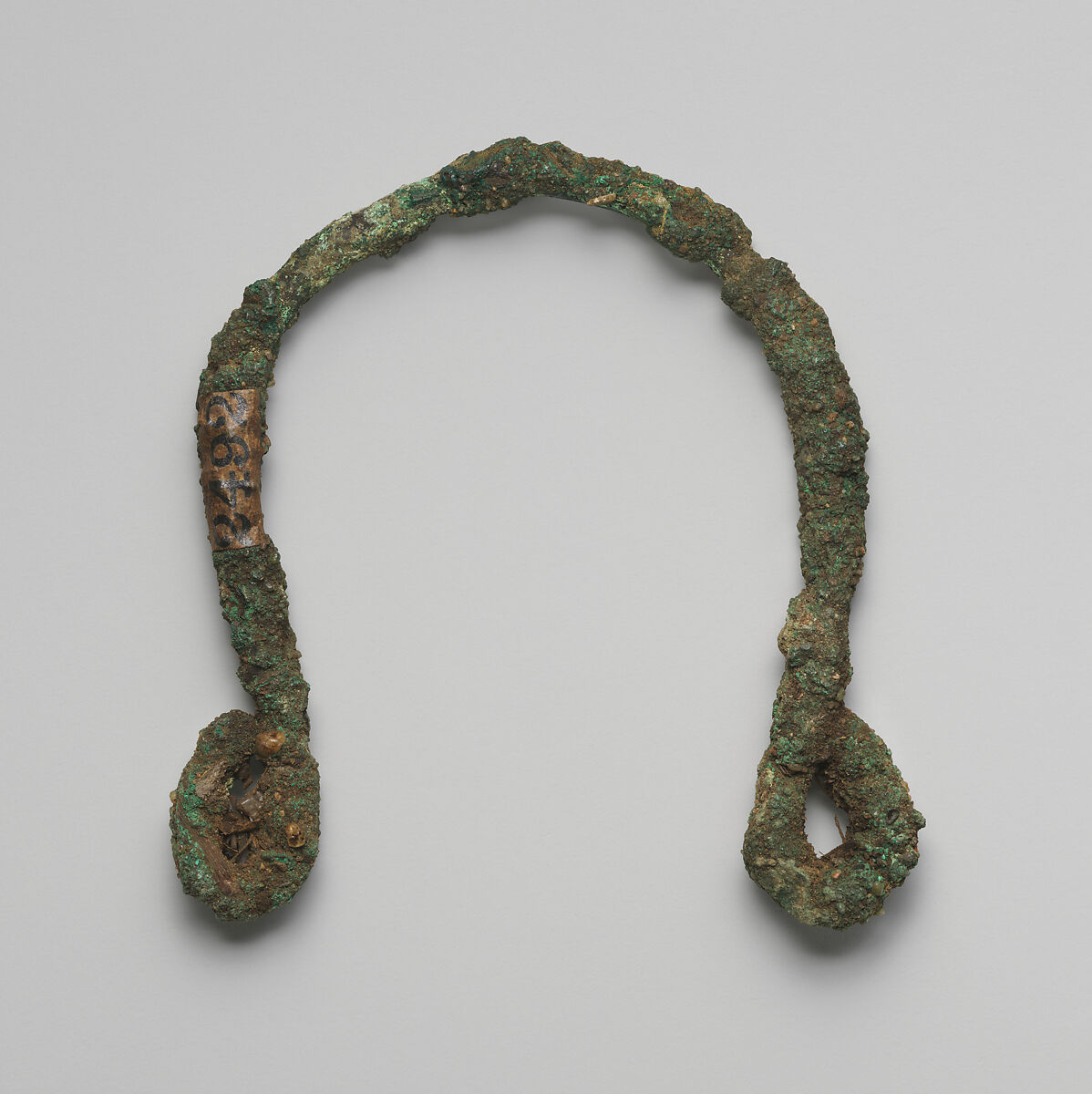 Bail handle from a situla, Copper alloy 