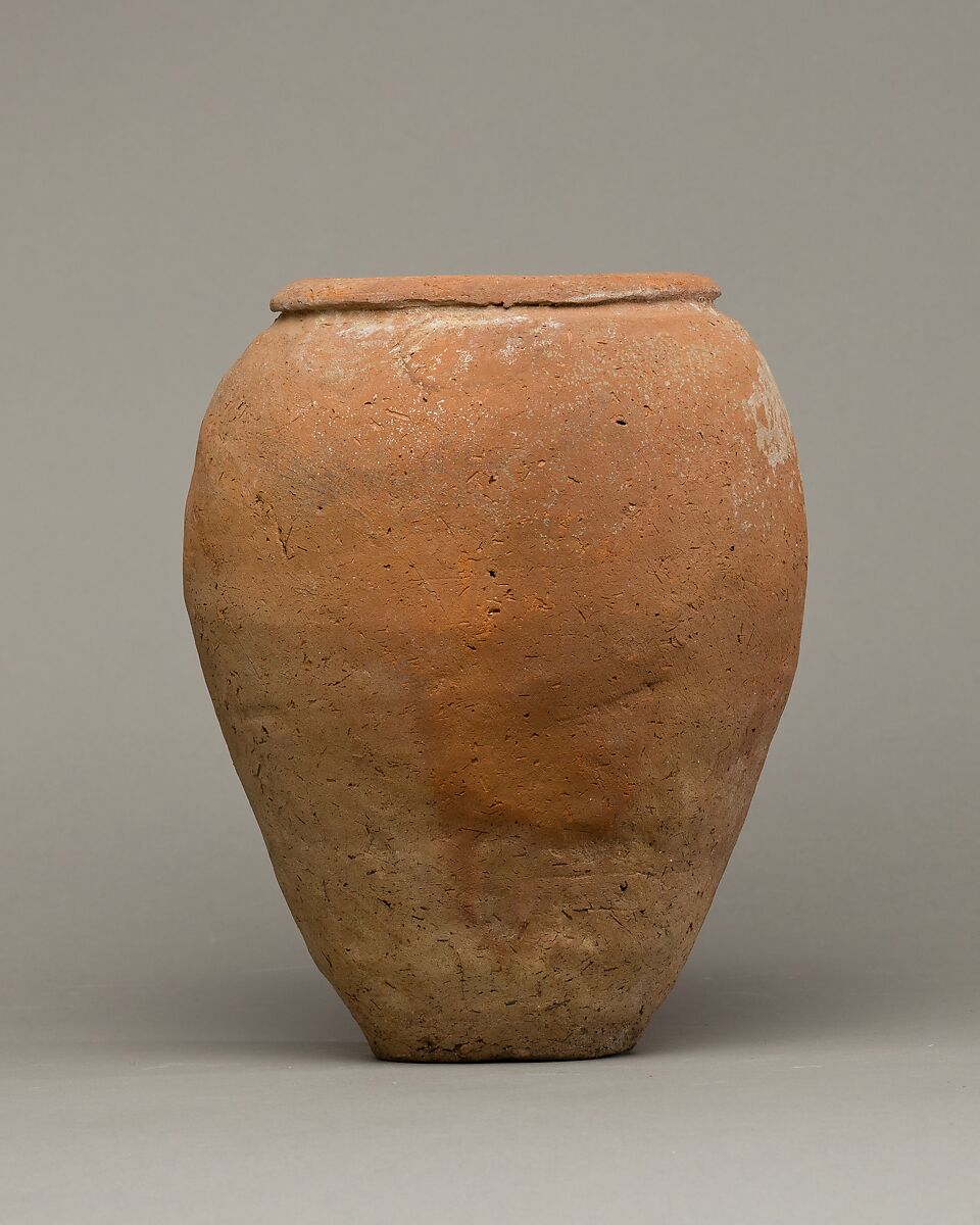Large shouldered jar, Pottery