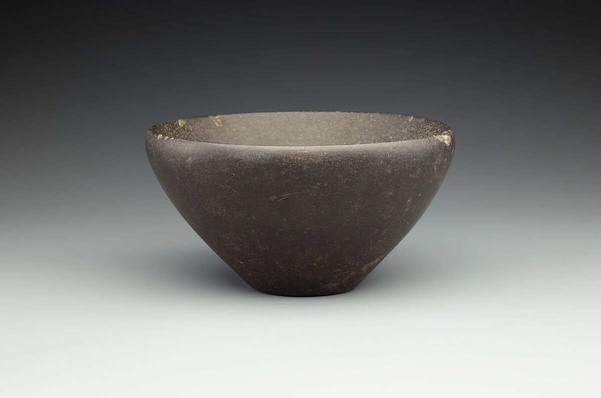 Deep bowl, Basalt