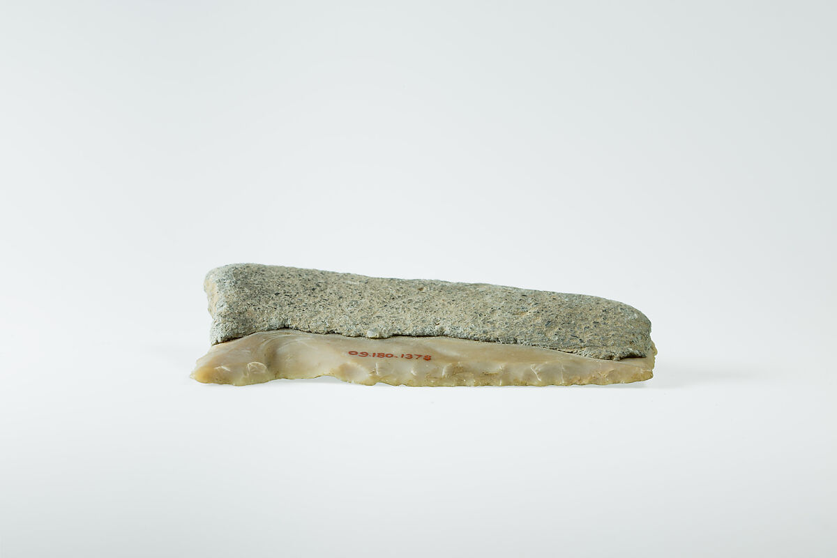 Sickle Insert, Flint, adhesive (lime plaster ?)