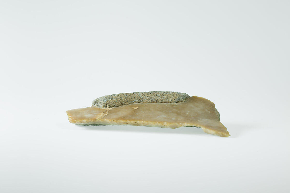 Sickle Insert, Flint, adhesive (lime plaster ?)