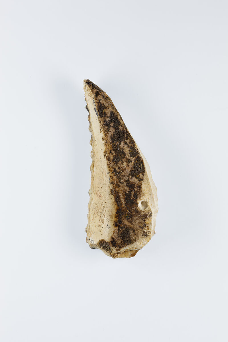 Sickle Insert, Flint, adhesive (lime plaster ?) 