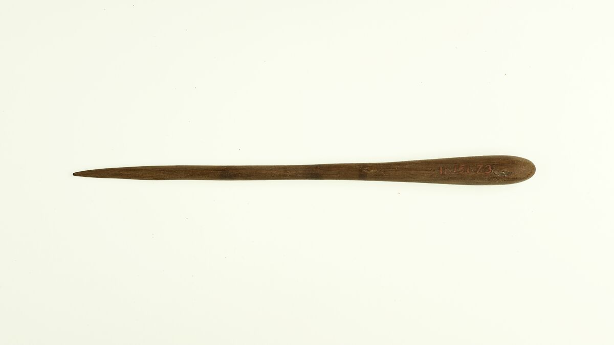 Kohl stick (?), Wood 