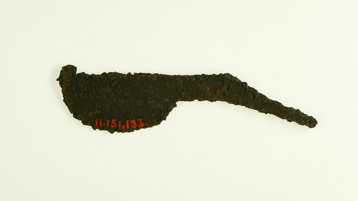 Scribe's knife, Bronze