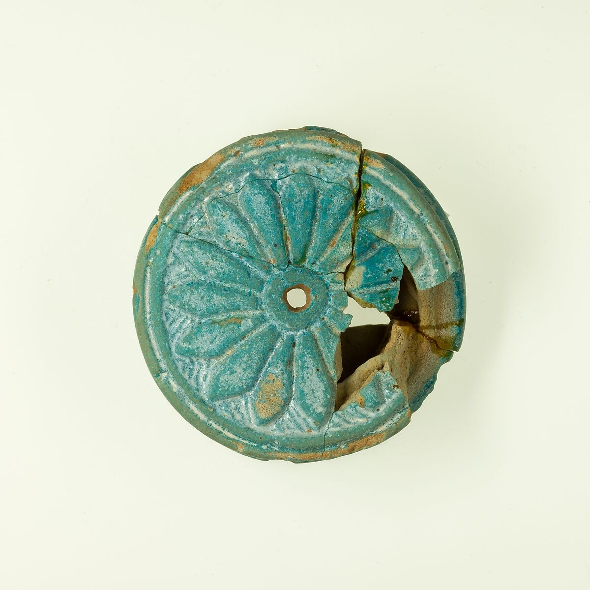 Ear plug, Faience