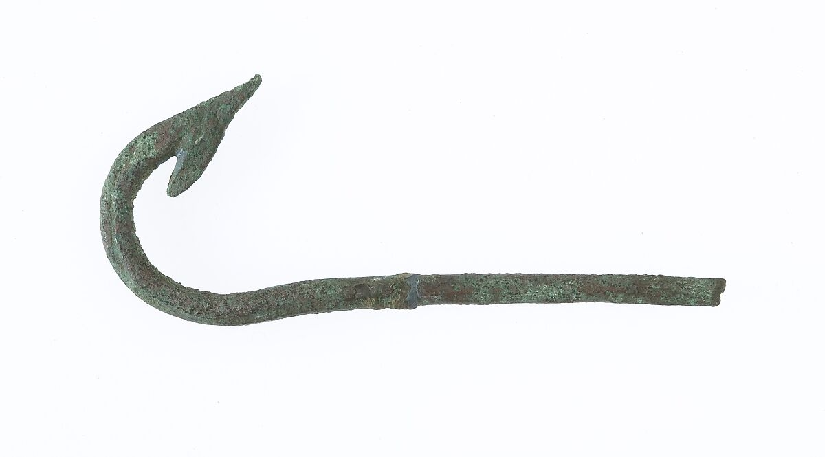 Fish hook, Bronze 